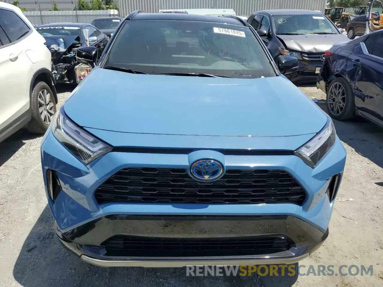 5 Фотография поврежденного автомобиля 4T3E6RFV2RU154181 TOYOTA RAV4 2024