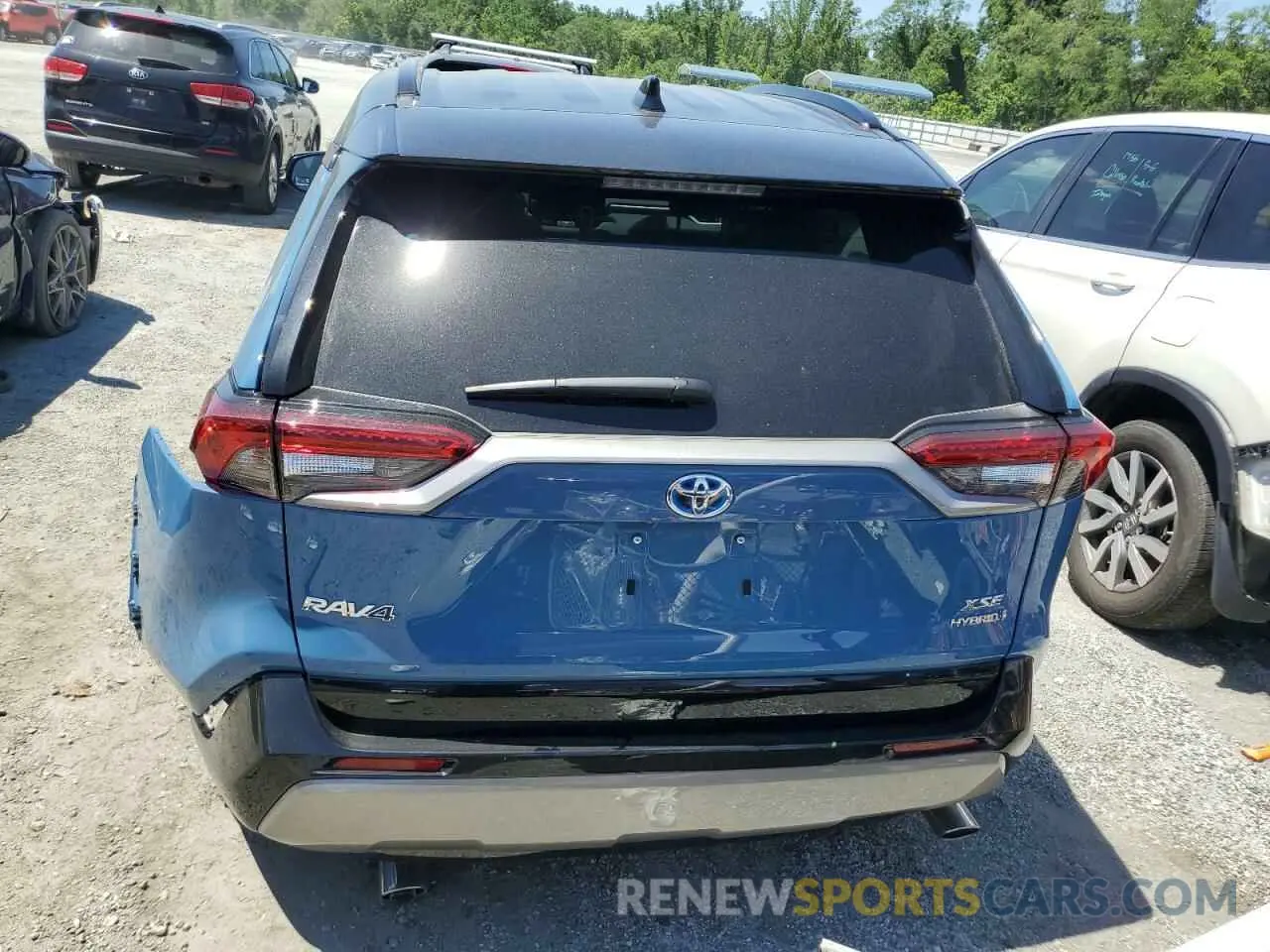 6 Фотография поврежденного автомобиля 4T3E6RFV2RU154181 TOYOTA RAV4 2024
