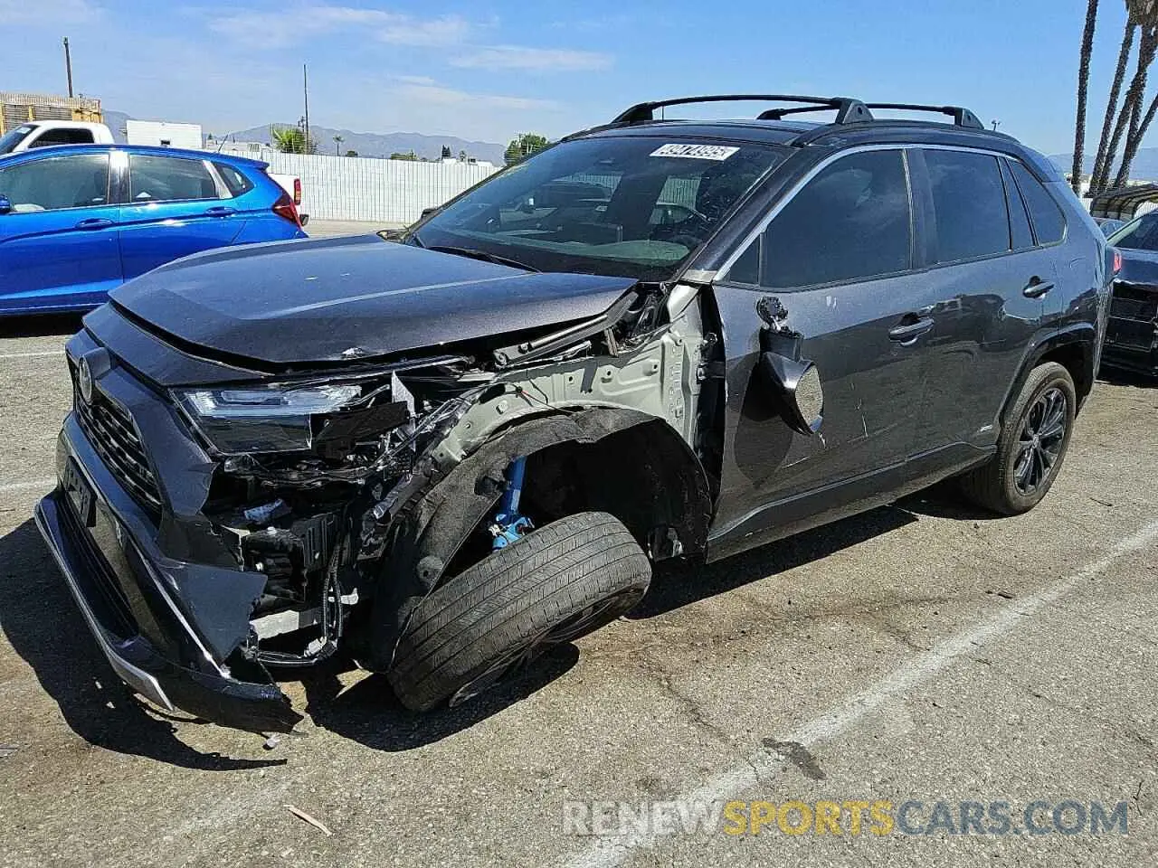 1 Photograph of a damaged car 4T3E6RFV7RU142432 TOYOTA RAV4 2024