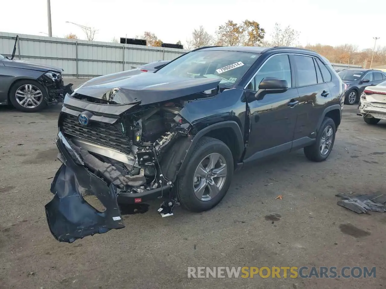 1 Photograph of a damaged car 4T3LWRFV4RU157350 TOYOTA RAV4 2024