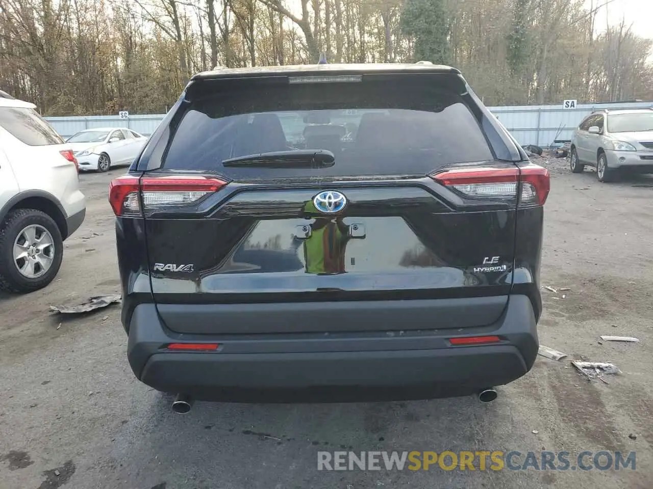 6 Photograph of a damaged car 4T3LWRFV4RU157350 TOYOTA RAV4 2024