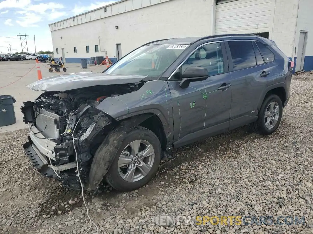1 Фотография поврежденного автомобиля 4T3LWRFV4RU160992 TOYOTA RAV4 2024