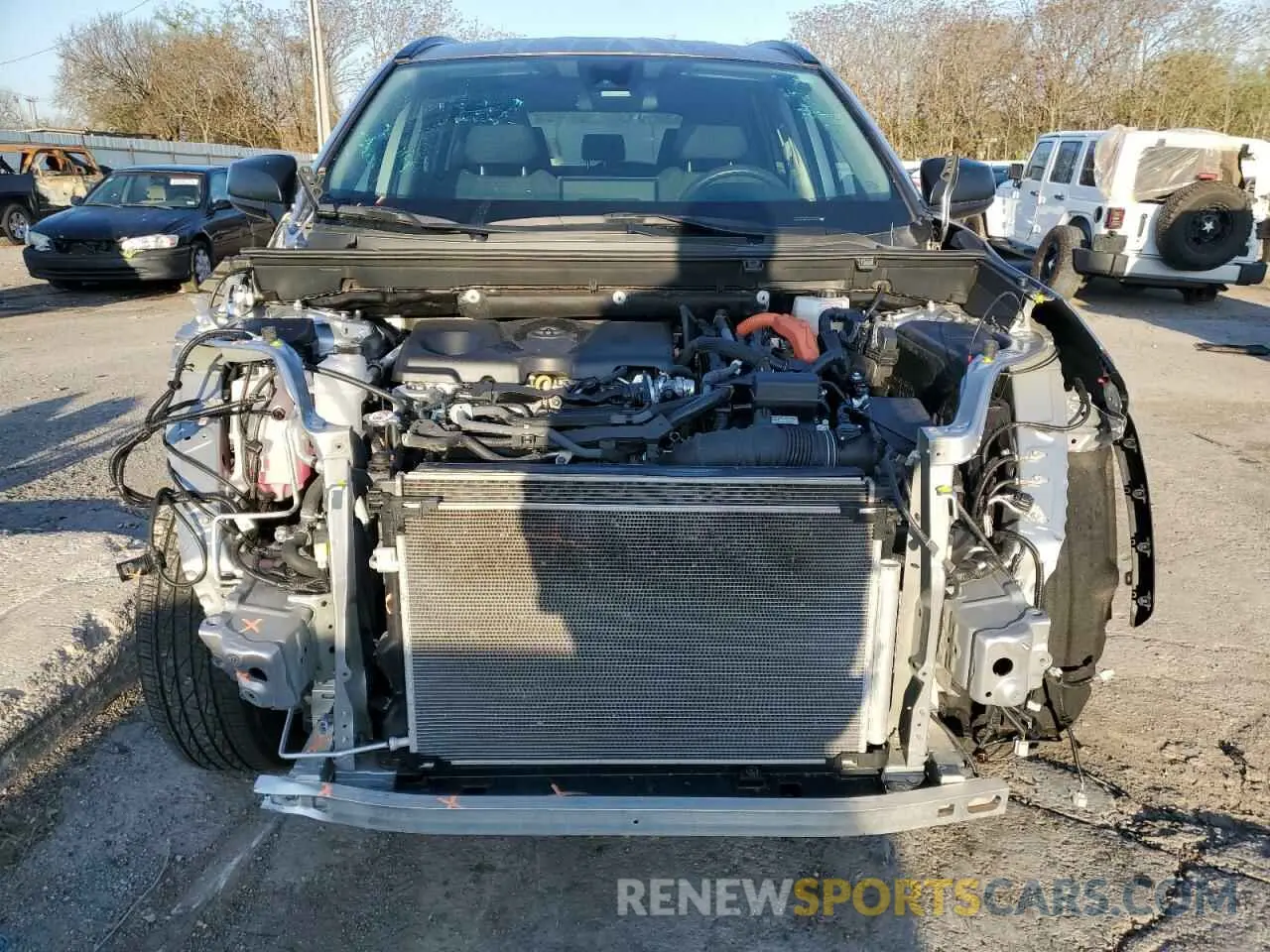5 Фотография поврежденного автомобиля 4T3LWRFV5RU113504 TOYOTA RAV4 2024