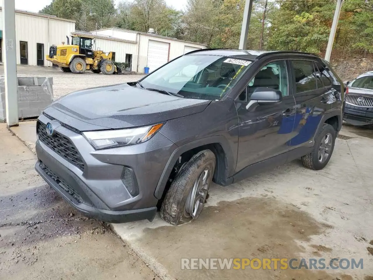 1 Photograph of a damaged car 4T3LWRFV5RU130397 TOYOTA RAV4 2024