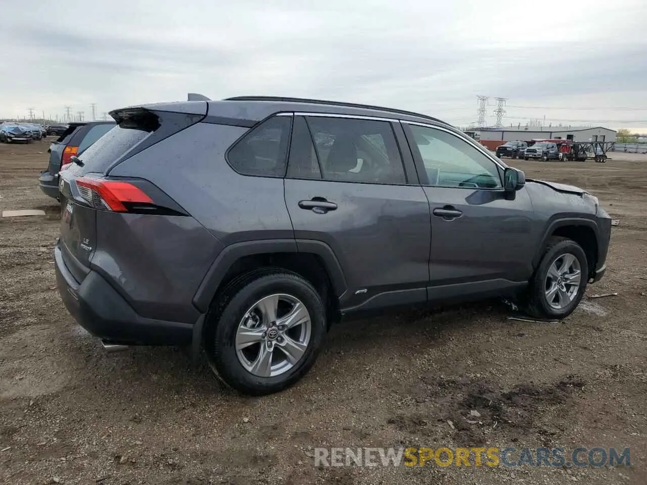 3 Photograph of a damaged car 4T3LWRFV9RU151379 TOYOTA RAV4 2024