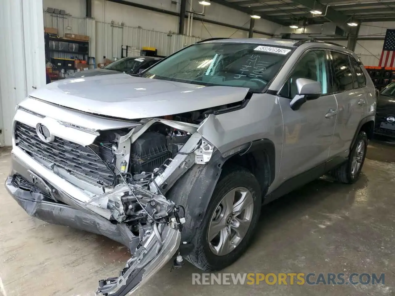 1 Photograph of a damaged car 4T3MWRFV0RU122857 TOYOTA RAV4 2024