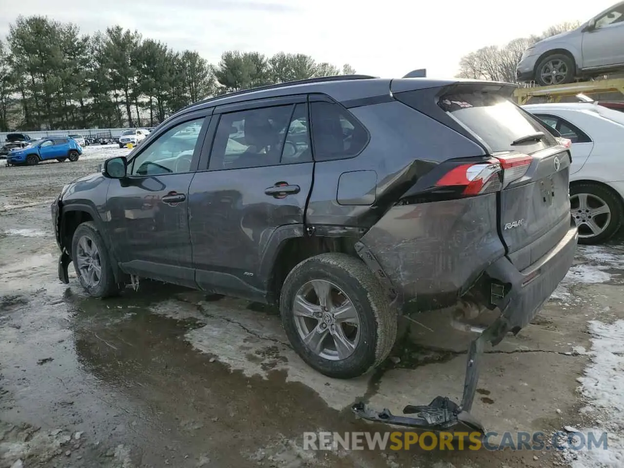 2 Photograph of a damaged car 4T3MWRFVXRU125135 TOYOTA RAV4 2024