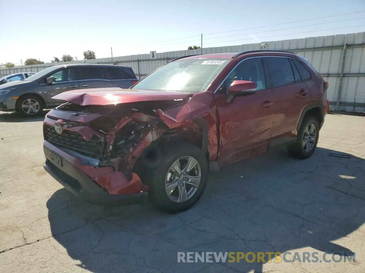 1 Photograph of a damaged car 4T3RWRFV0RU126011 TOYOTA RAV4 2024