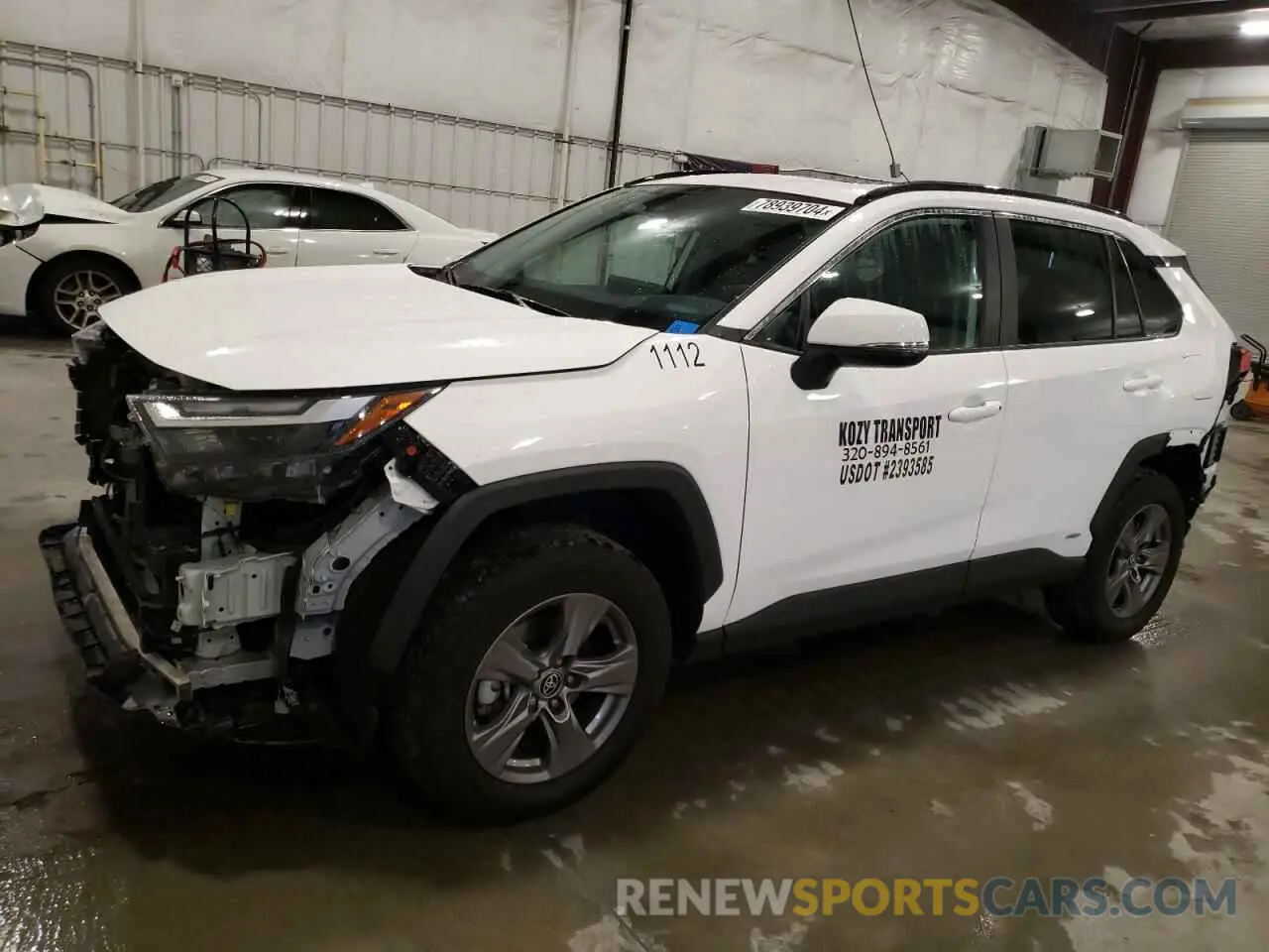 1 Photograph of a damaged car 4T3RWRFV4RU124147 TOYOTA RAV4 2024