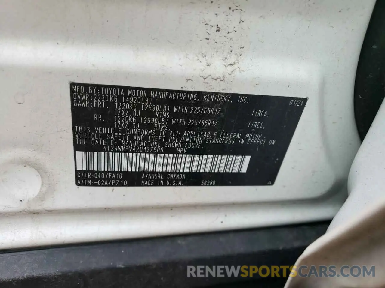 13 Фотография поврежденного автомобиля 4T3RWRFV4RU127906 TOYOTA RAV4 2024