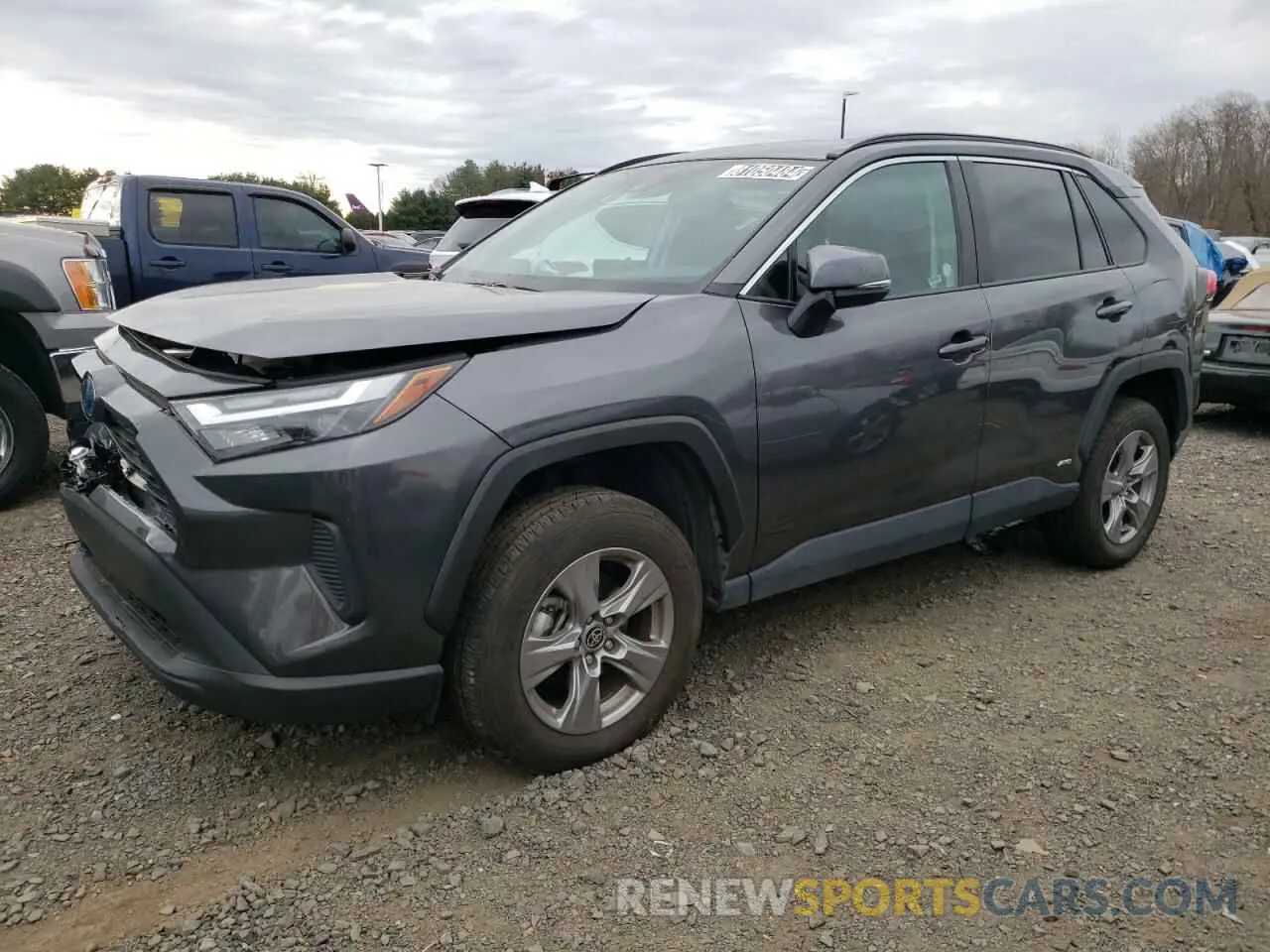 1 Photograph of a damaged car 4T3RWRFV8RU126161 TOYOTA RAV4 2024