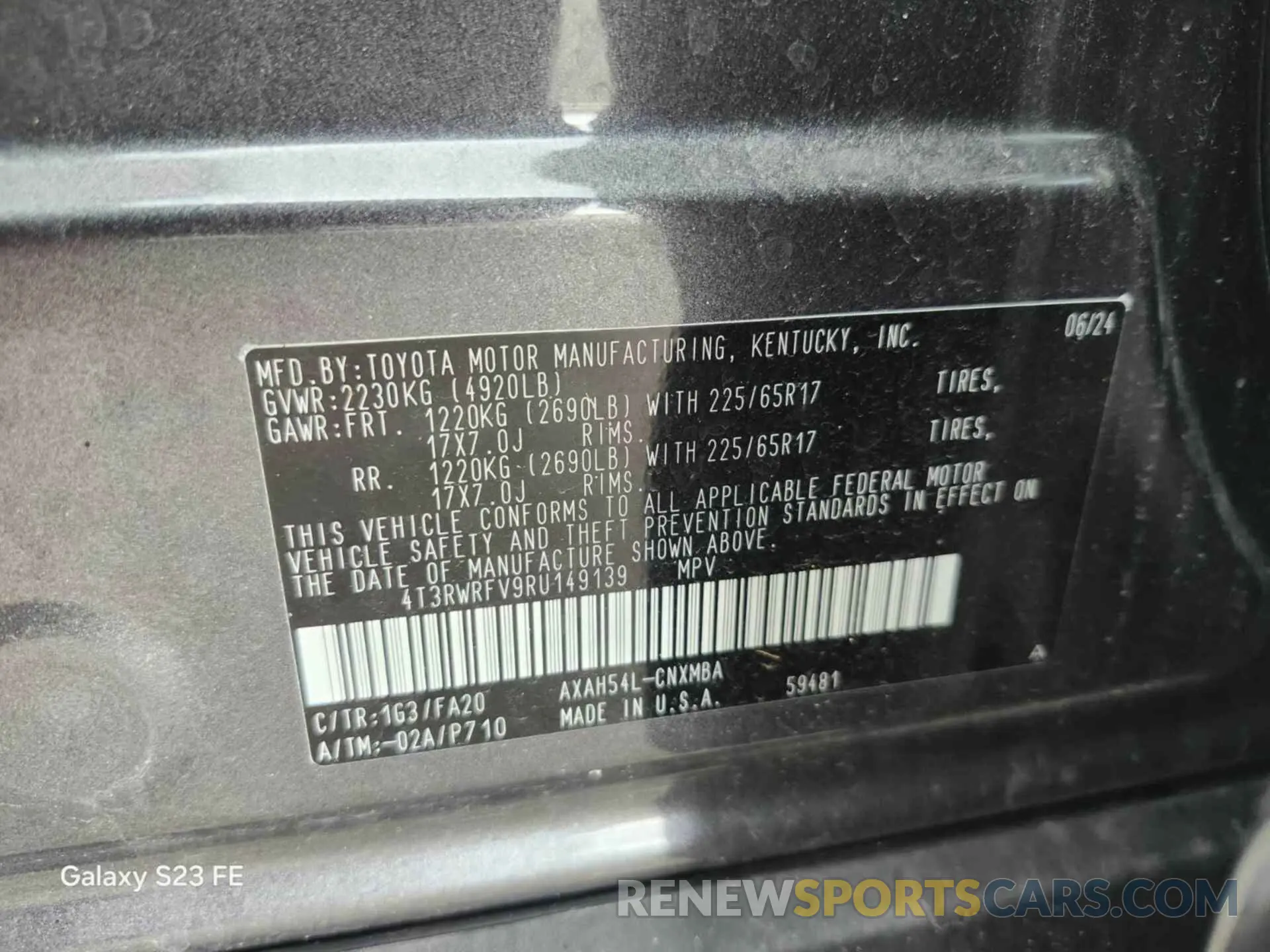 2 Photograph of a damaged car 4T3RWRFV9RU149139 TOYOTA RAV4 2024