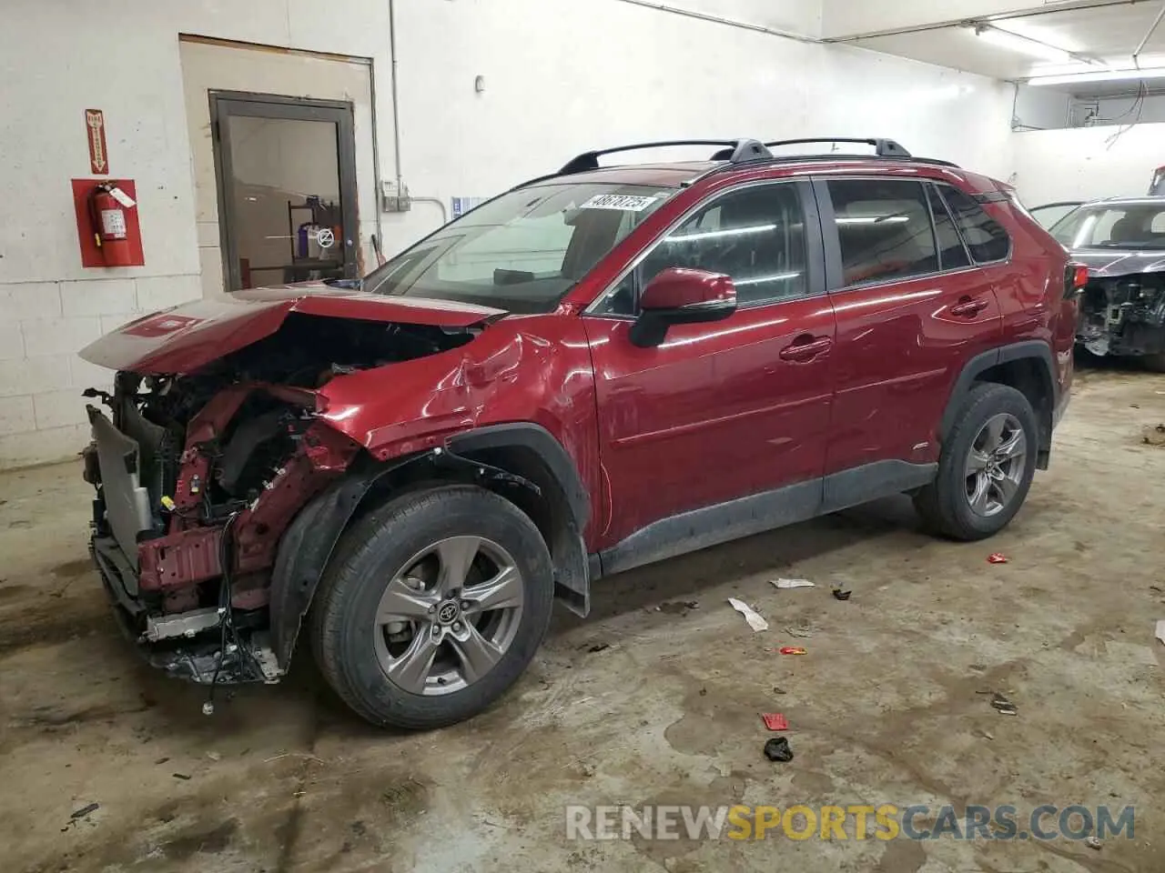 1 Photograph of a damaged car 4T3RWRFVXRU118353 TOYOTA RAV4 2024