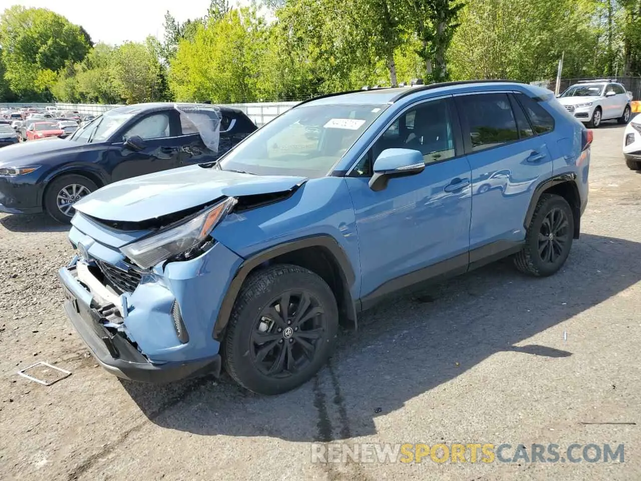 1 Фотография поврежденного автомобиля JTM16RFV6RD147620 TOYOTA RAV4 2024