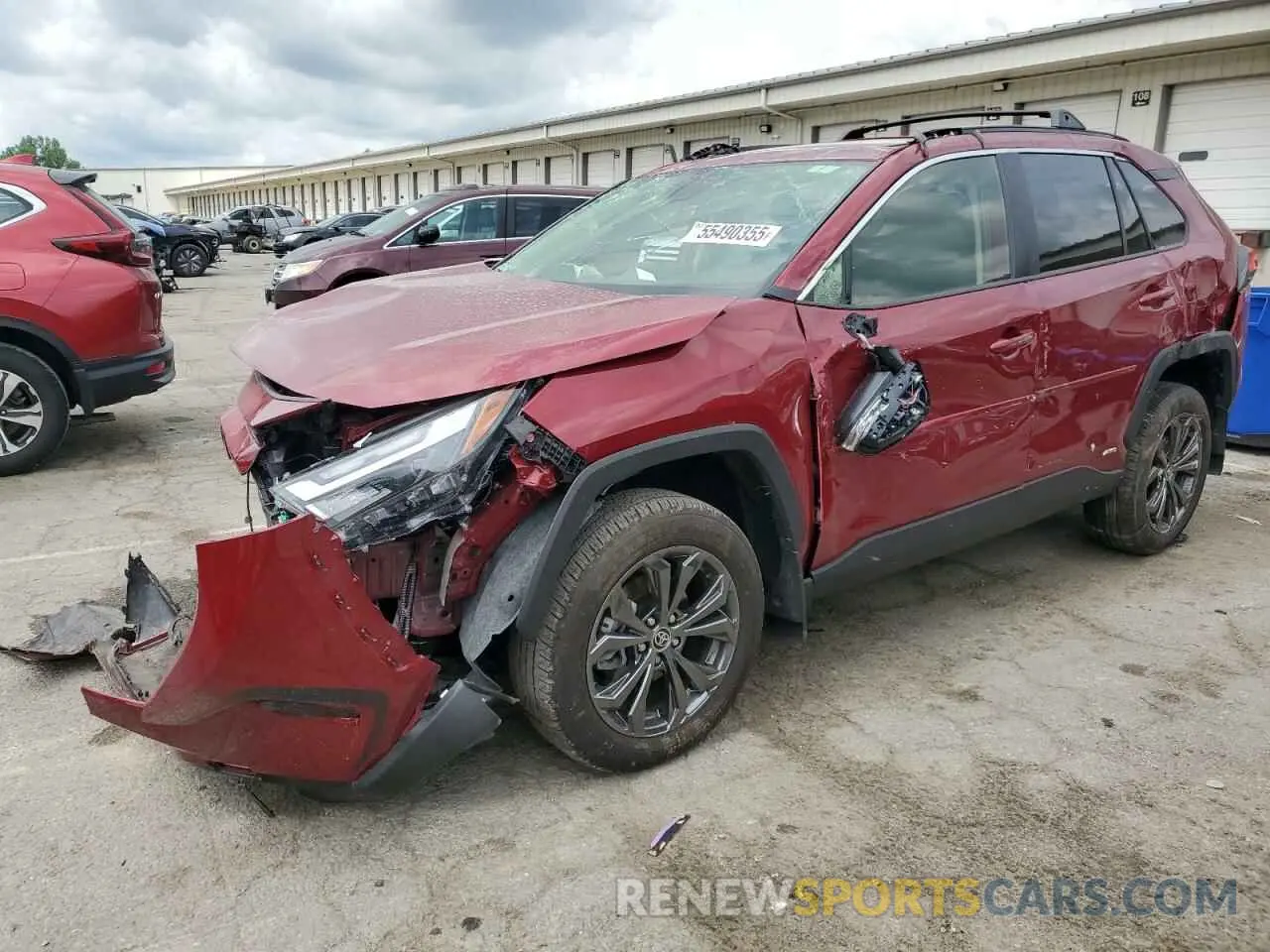 1 Photograph of a damaged car JTMB6RFV1RD139767 TOYOTA RAV4 2024