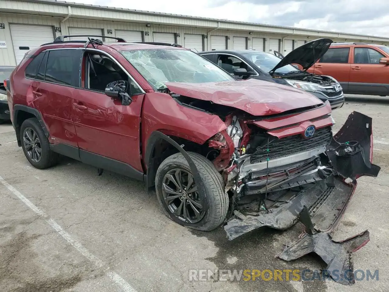 4 Photograph of a damaged car JTMB6RFV1RD139767 TOYOTA RAV4 2024