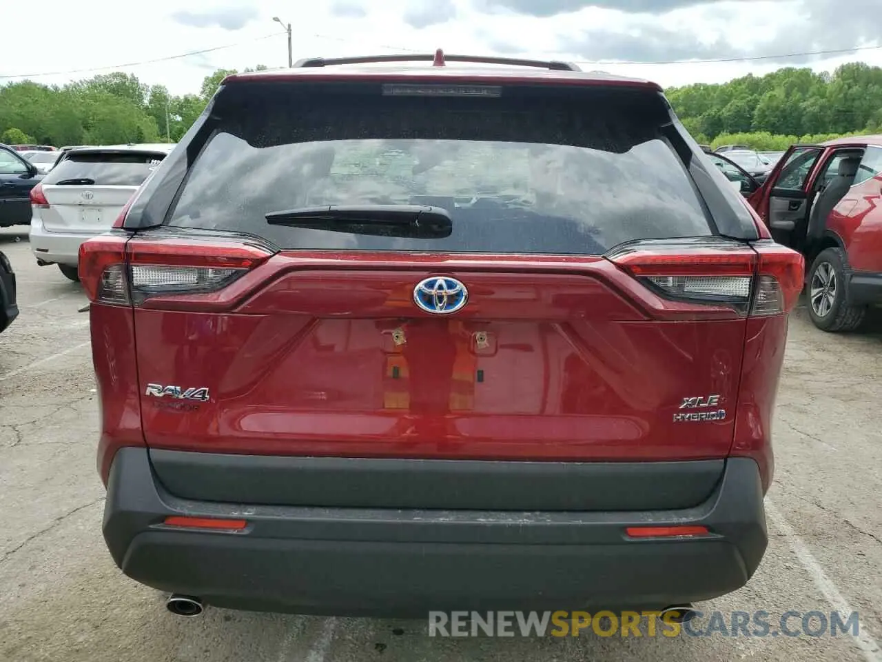 6 Photograph of a damaged car JTMB6RFV1RD139767 TOYOTA RAV4 2024