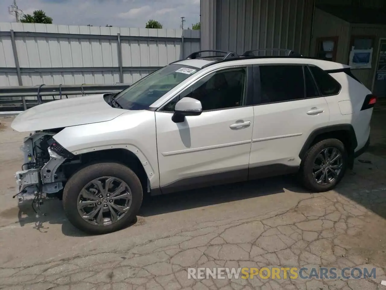 1 Photograph of a damaged car JTMB6RFV5RD558365 TOYOTA RAV4 2024