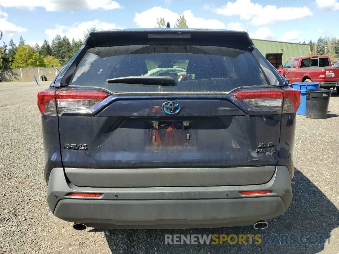 6 Фотография поврежденного автомобиля JTMB6RFV7RD129471 TOYOTA RAV4 2024
