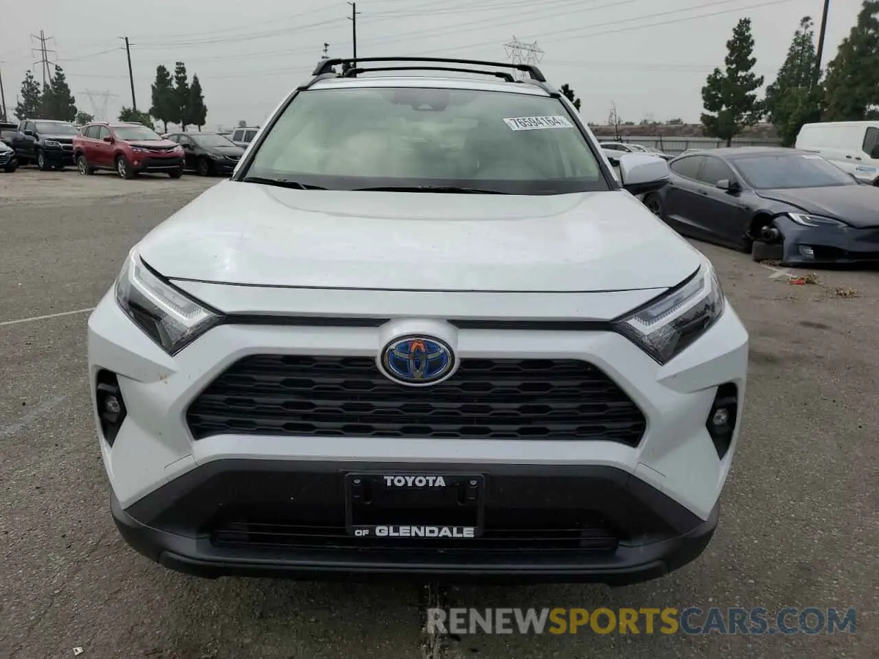 5 Photograph of a damaged car JTMB6RFV8RD147266 TOYOTA RAV4 2024