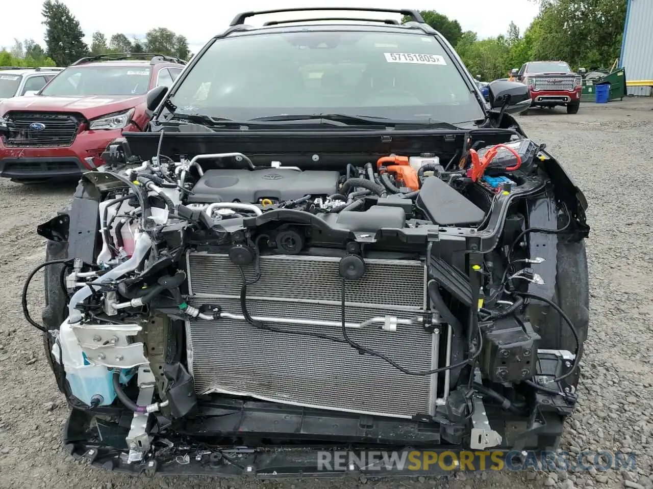 5 Photograph of a damaged car JTMCB3FV4RD207587 TOYOTA RAV4 2024