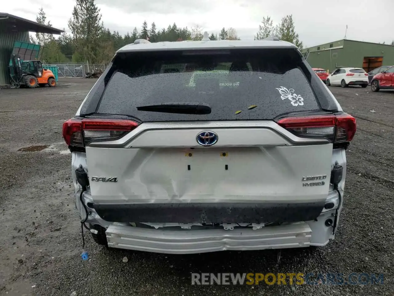 6 Photograph of a damaged car JTMD6RFV0RJ041002 TOYOTA RAV4 2024
