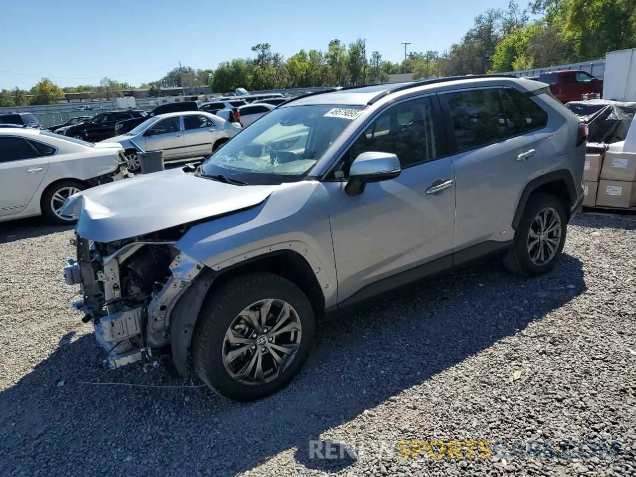 1 Photograph of a damaged car JTMD6RFV3RD123515 TOYOTA RAV4 2024
