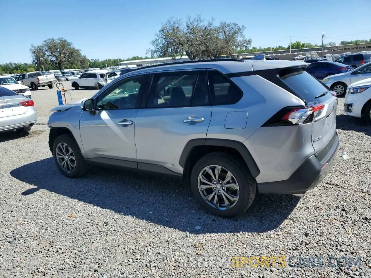 2 Photograph of a damaged car JTMD6RFV3RD123515 TOYOTA RAV4 2024