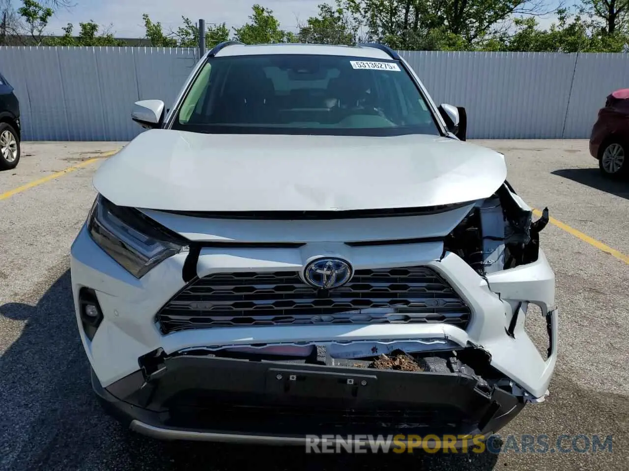 5 Фотография поврежденного автомобиля JTMD6RFV7RJ046732 TOYOTA RAV4 2024