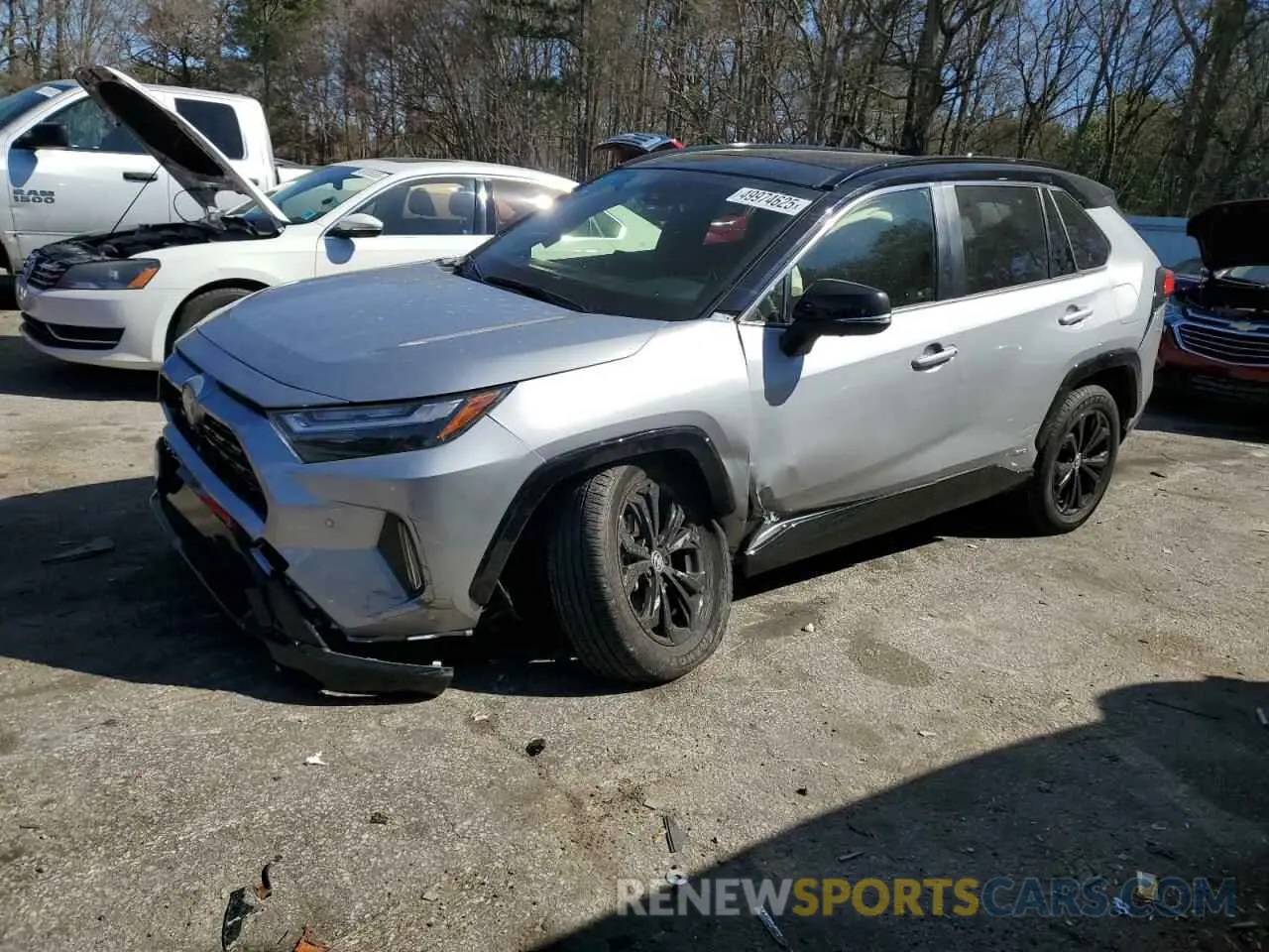 1 Photograph of a damaged car JTME6RFV6RD562390 TOYOTA RAV4 2024