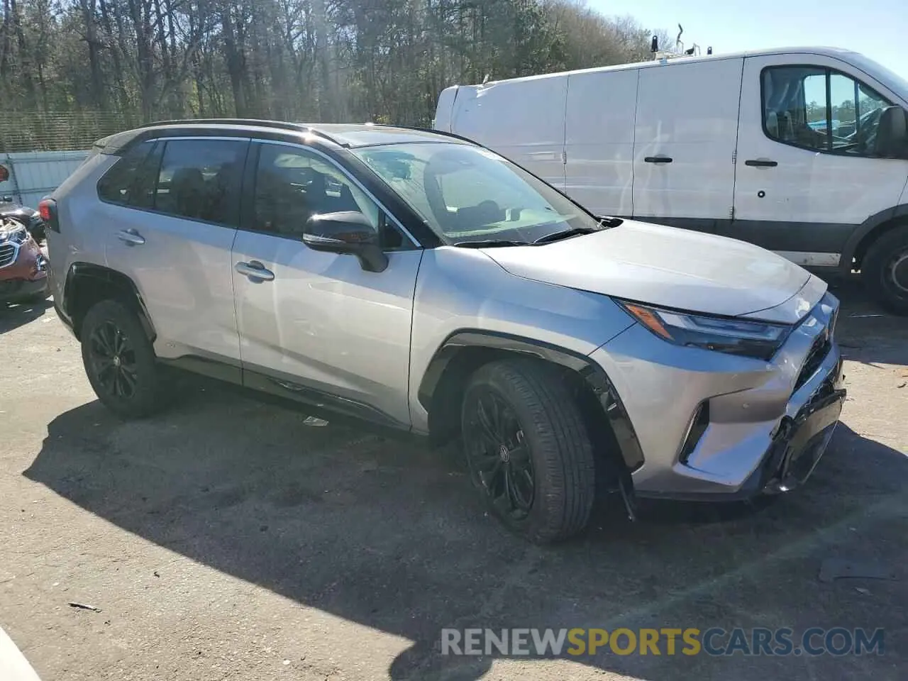 4 Photograph of a damaged car JTME6RFV6RD562390 TOYOTA RAV4 2024
