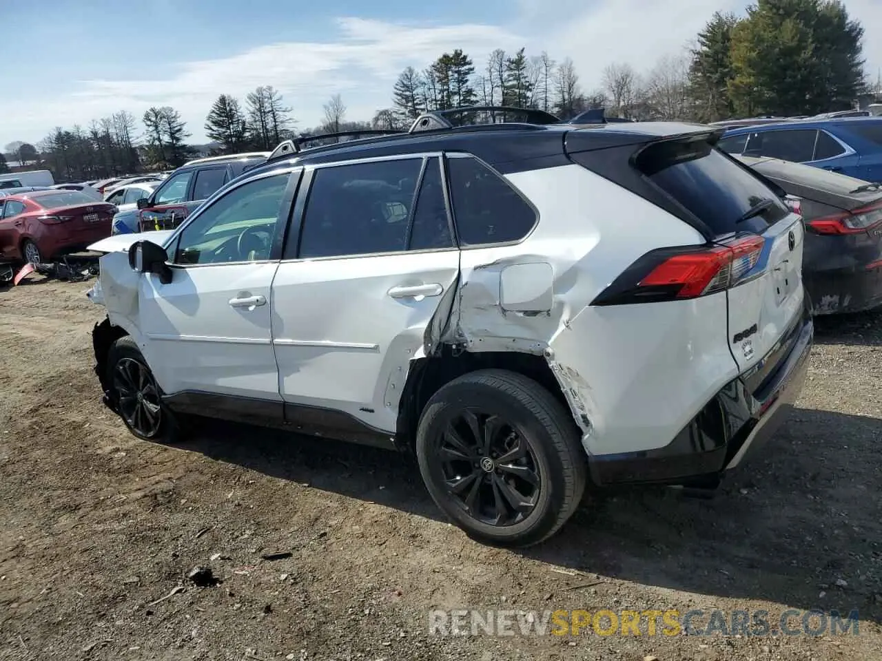 2 Фотография поврежденного автомобиля JTME6RFV7RD553441 TOYOTA RAV4 2024