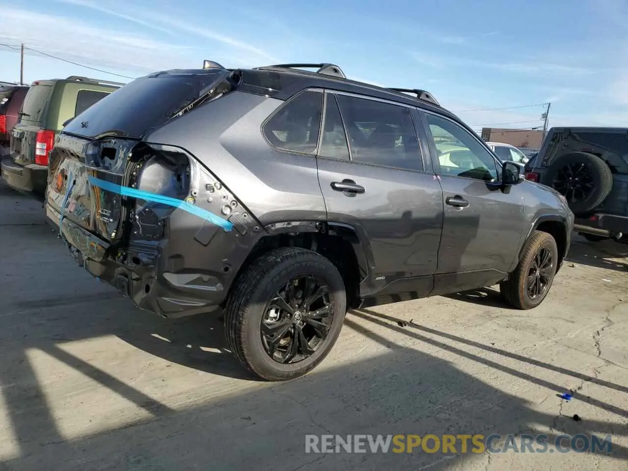 3 Фотография поврежденного автомобиля JTME6RFV8RD558678 TOYOTA RAV4 2024