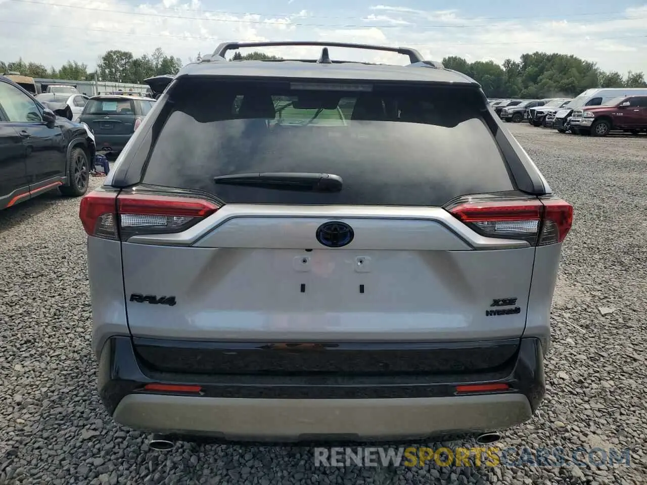 6 Photograph of a damaged car JTME6RFV9RD560343 TOYOTA RAV4 2024