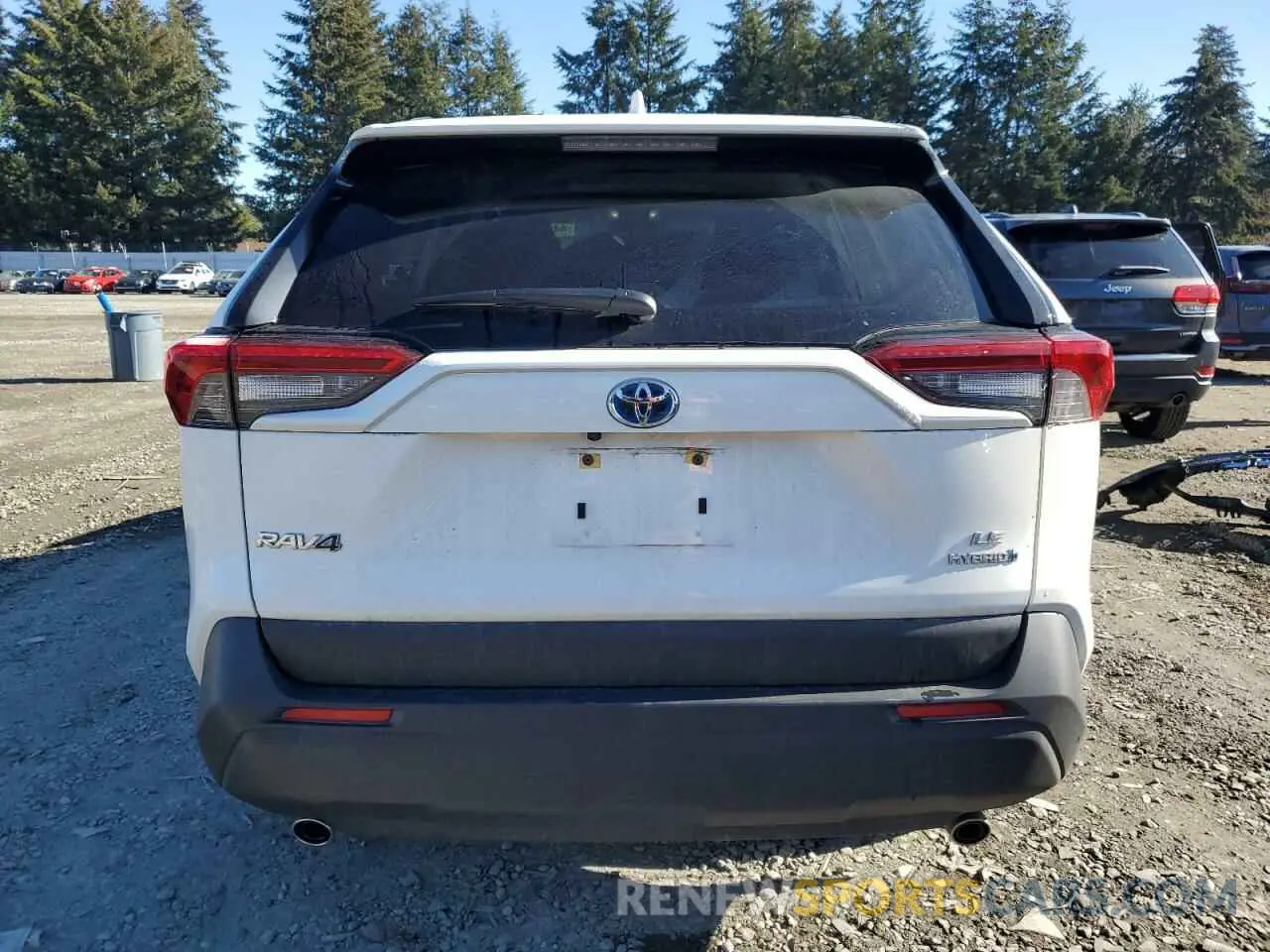 6 Фотография поврежденного автомобиля JTMMWRFV0RD209106 TOYOTA RAV4 2024