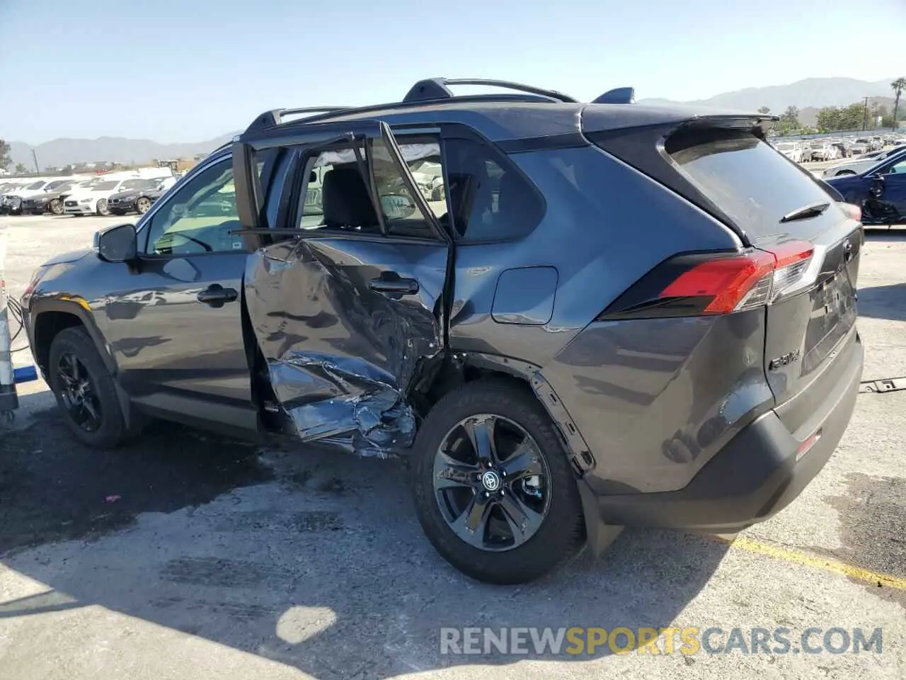 2 Photograph of a damaged car JTMMWRFV1RD251378 TOYOTA RAV4 2024