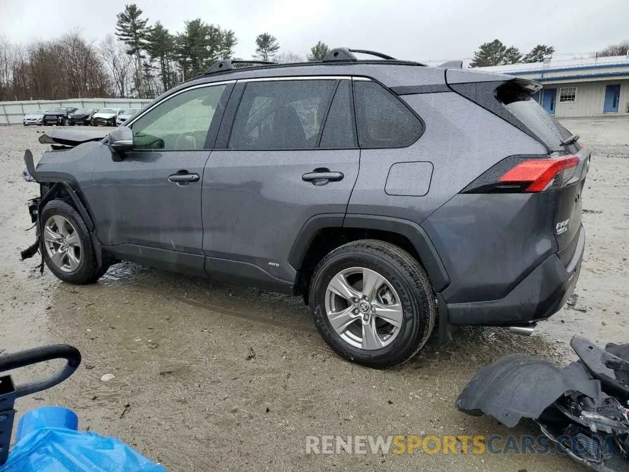 2 Фотография поврежденного автомобиля JTMMWRFV1RD263644 TOYOTA RAV4 2024