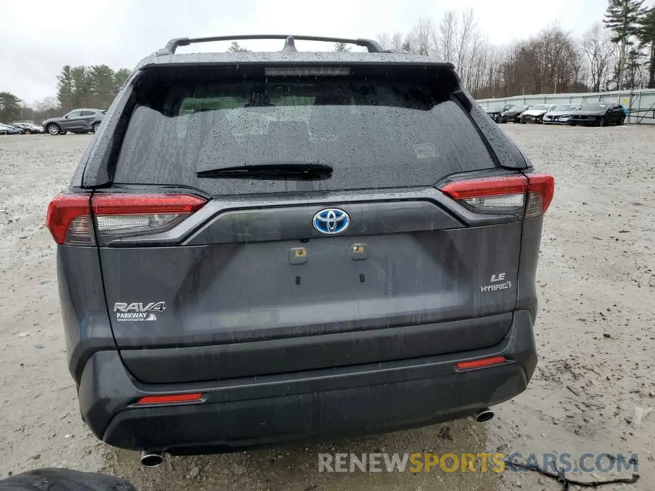 6 Фотография поврежденного автомобиля JTMMWRFV1RD263644 TOYOTA RAV4 2024