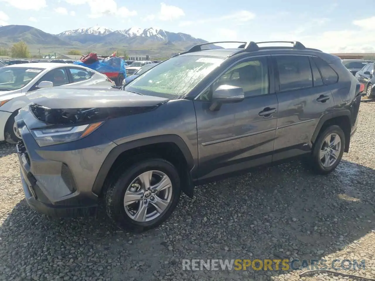 1 Фотография поврежденного автомобиля JTMRWRFV2RJ061726 TOYOTA RAV4 2024