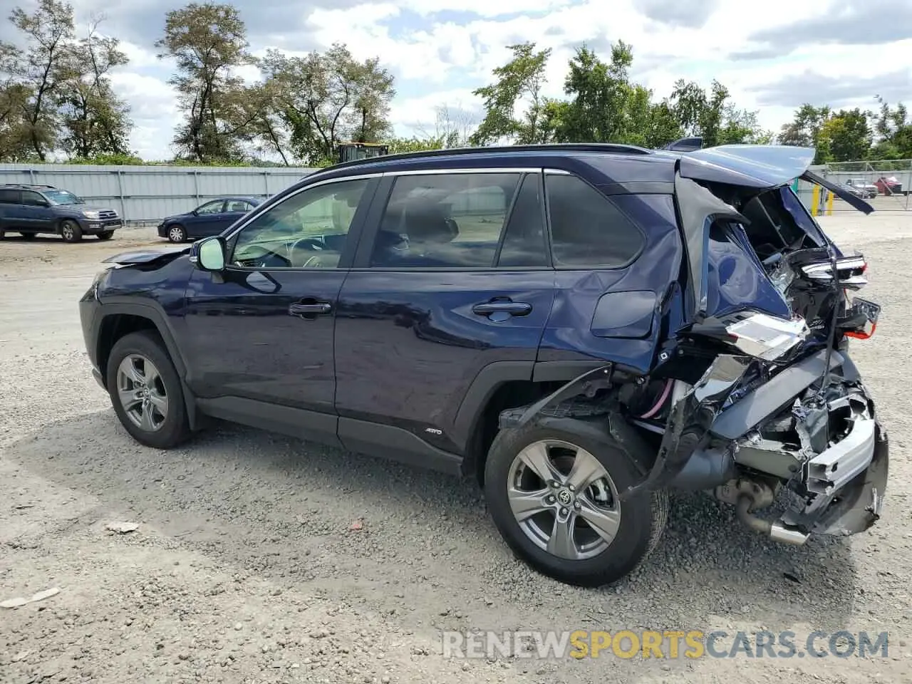 2 Photograph of a damaged car JTMRWRFV4RD227078 TOYOTA RAV4 2024