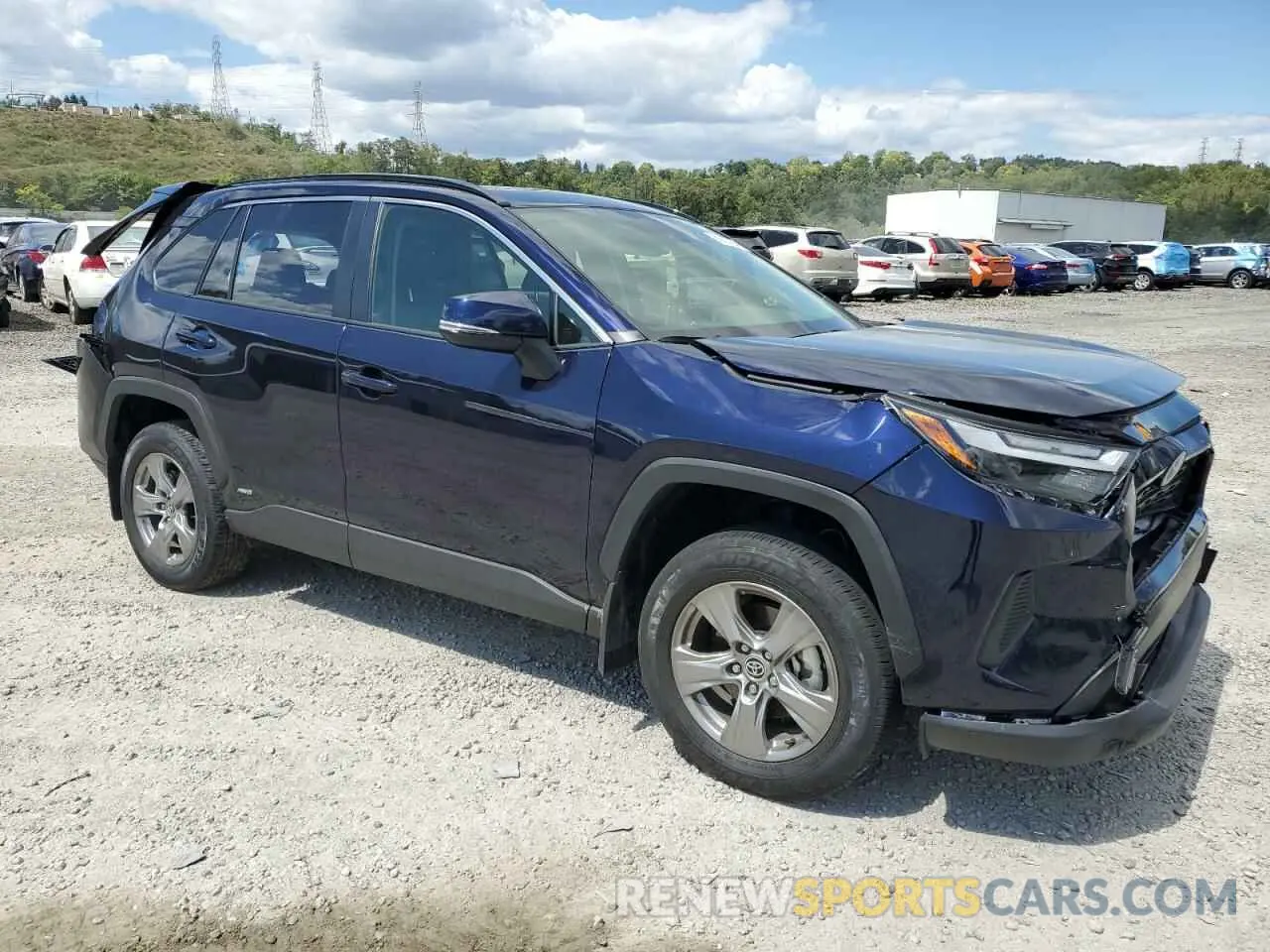 4 Photograph of a damaged car JTMRWRFV4RD227078 TOYOTA RAV4 2024
