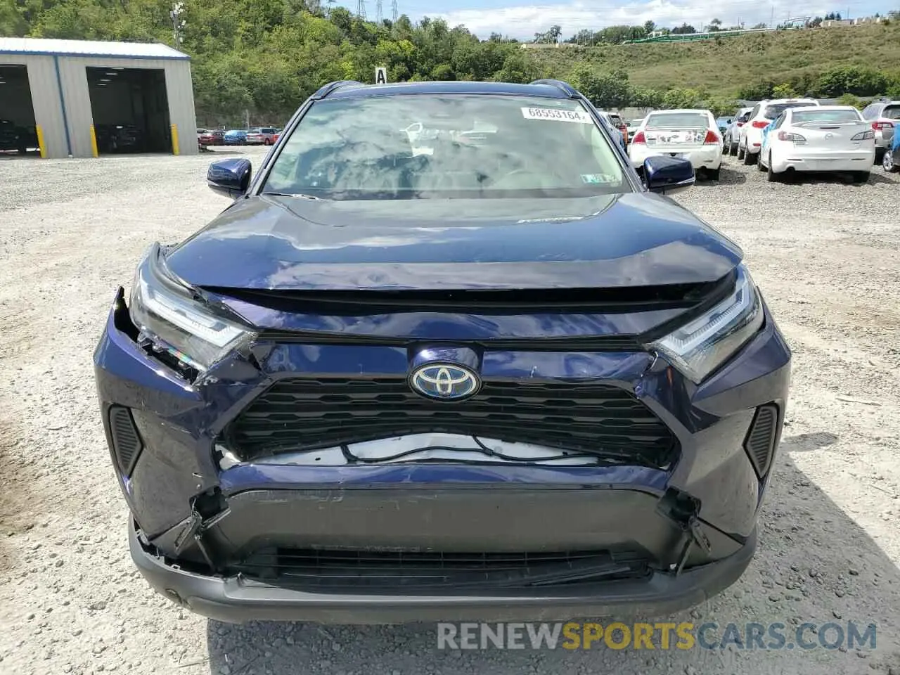 5 Photograph of a damaged car JTMRWRFV4RD227078 TOYOTA RAV4 2024