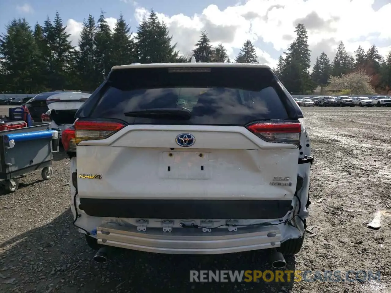 6 Photograph of a damaged car JTMRWRFV8RD224765 TOYOTA RAV4 2024