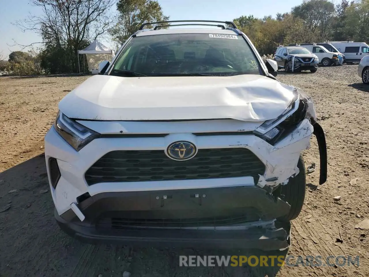 5 Photograph of a damaged car JTMRWRFV9RD214326 TOYOTA RAV4 2024