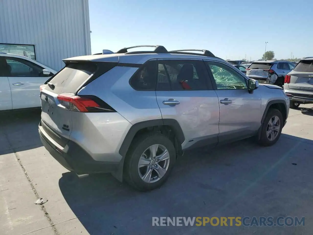 3 Photograph of a damaged car JTMRWRFV9RJ058399 TOYOTA RAV4 2024