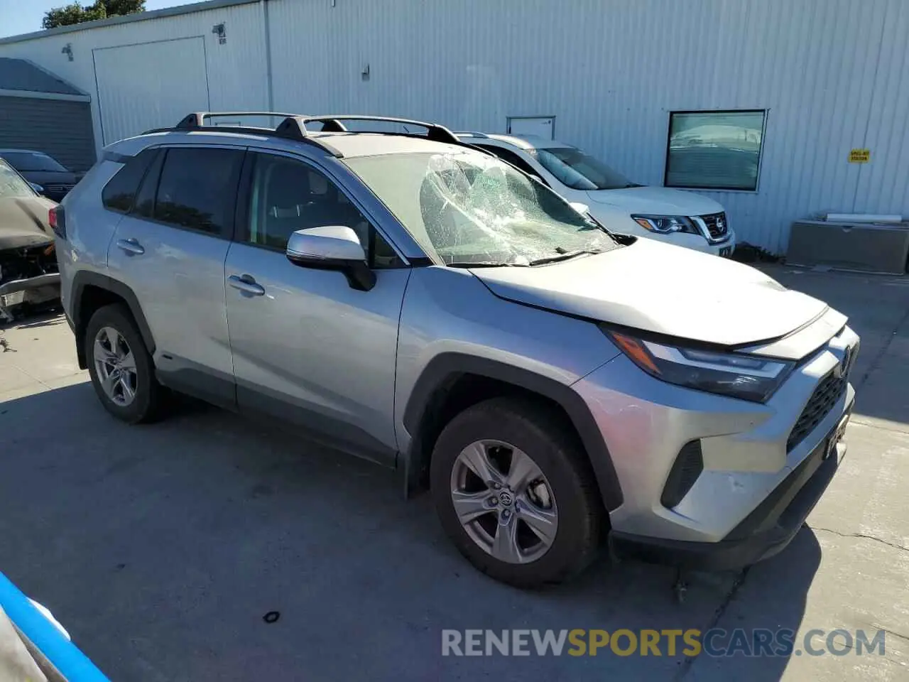 4 Photograph of a damaged car JTMRWRFV9RJ058399 TOYOTA RAV4 2024