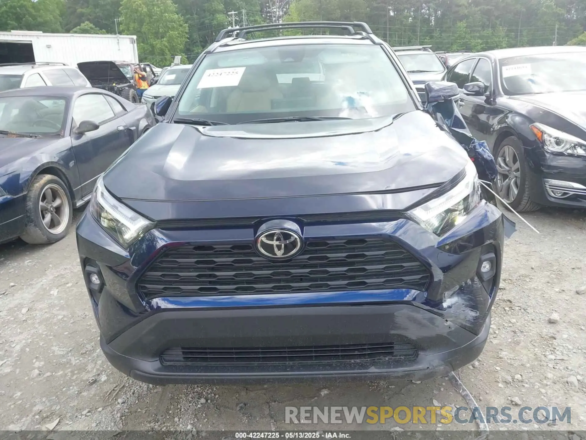 12 Фотография поврежденного автомобиля 2T3A1RFV7SW514631 TOYOTA RAV4 2025