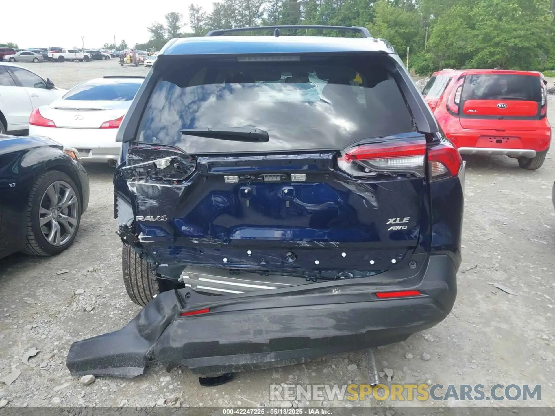16 Фотография поврежденного автомобиля 2T3A1RFV7SW514631 TOYOTA RAV4 2025