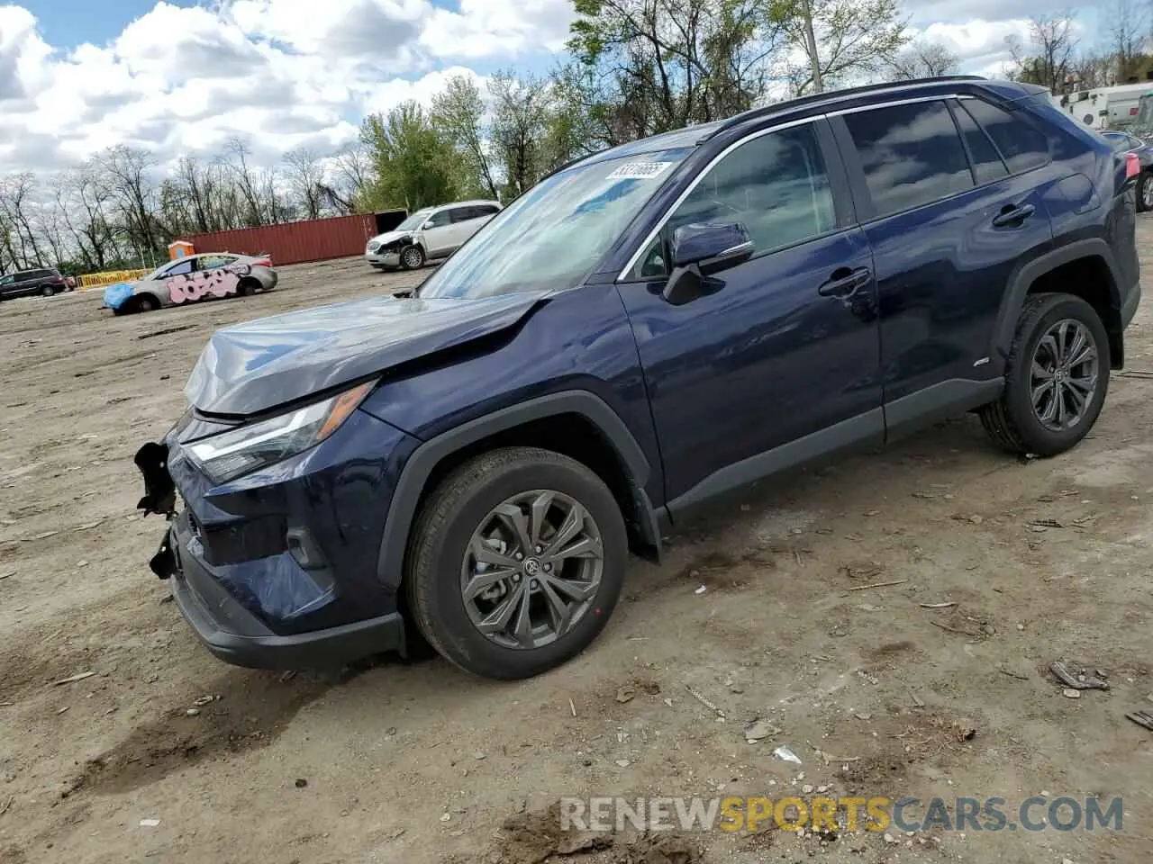 1 Фотография поврежденного автомобиля 2T3B6RFV1SW087405 TOYOTA RAV4 2025