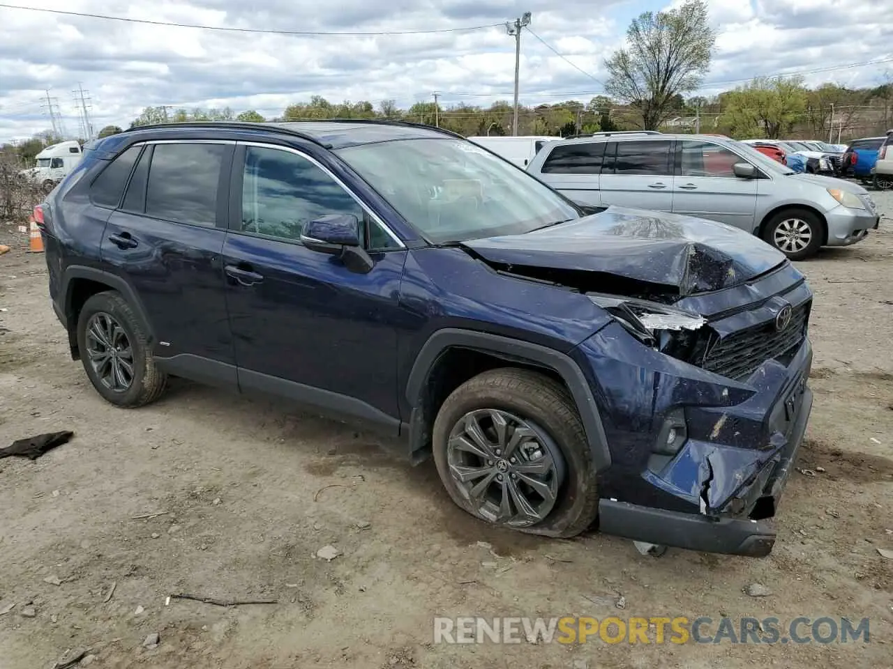 4 Фотография поврежденного автомобиля 2T3B6RFV1SW087405 TOYOTA RAV4 2025